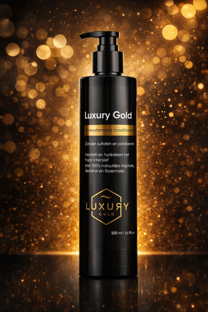 Luxury Gold Hairextension Conditoner