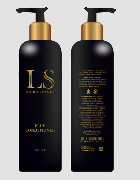 Blue shampoo