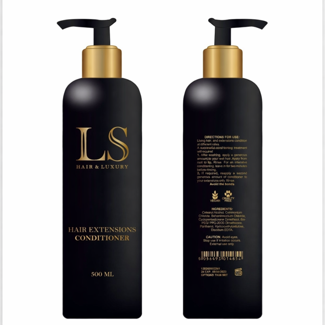 Hair extension conditioner